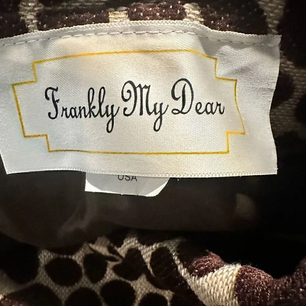 Frankly My Dear Animal Print Jacket‎